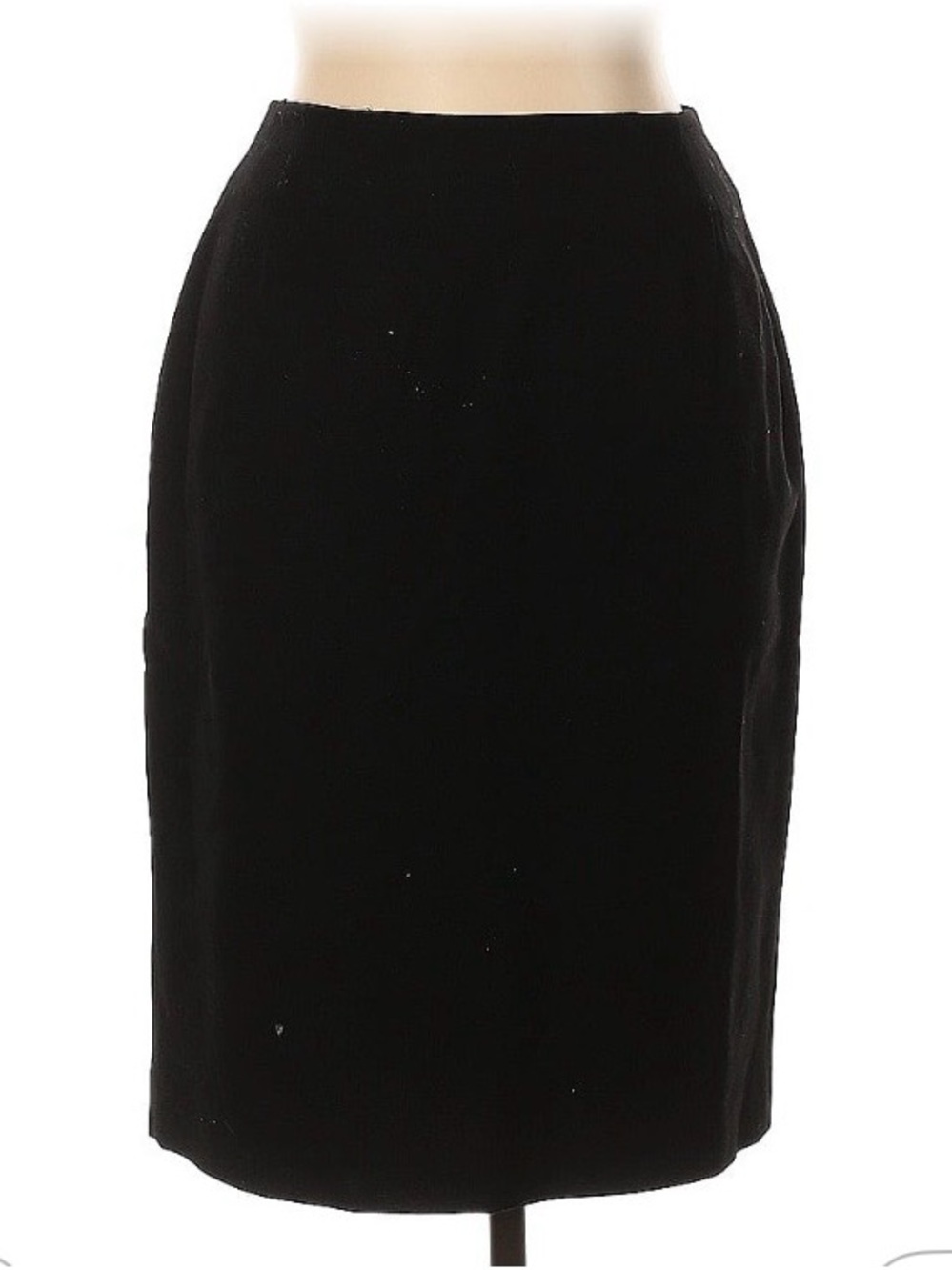 Vtg Linda Allard for Ellen Tracy Tailored Black Pencil Skirt - Office Essential